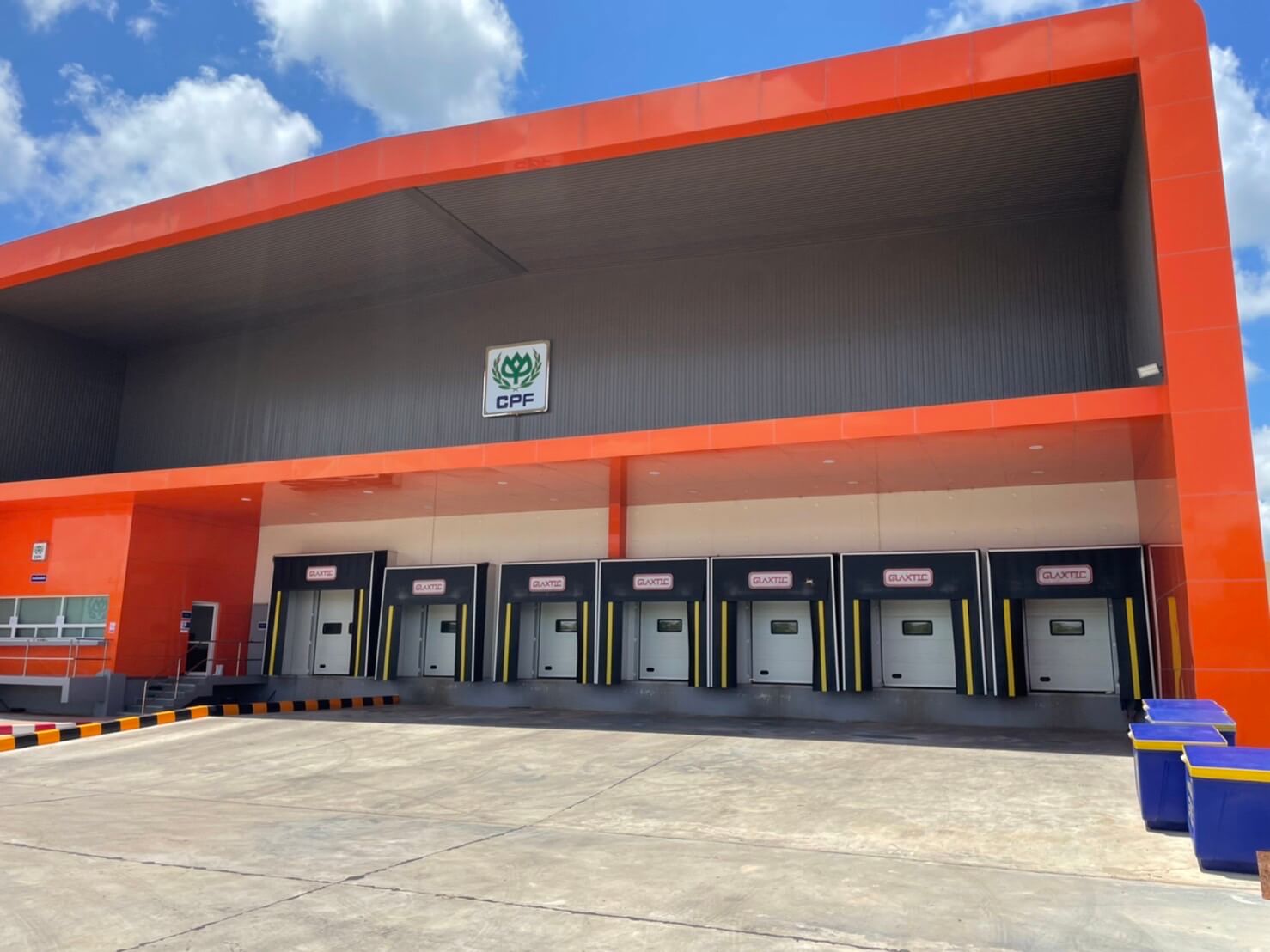 อุโมงค์โหลดสินค้า รุ่นผ้าใบชนแล้วยุบ