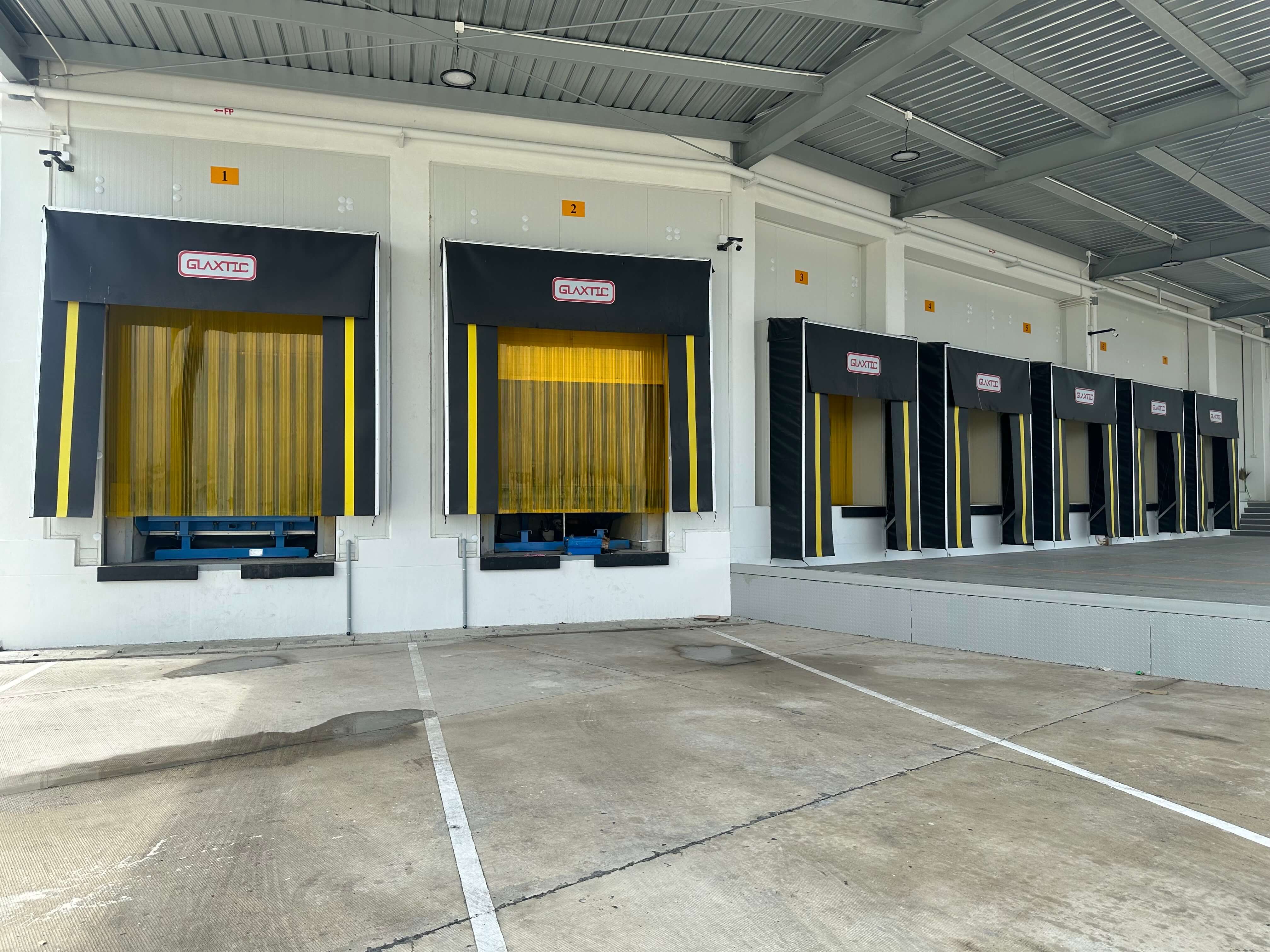 อุโมงค์โหลดสินค้า รุ่นผ้าใบชนแล้วยุบ