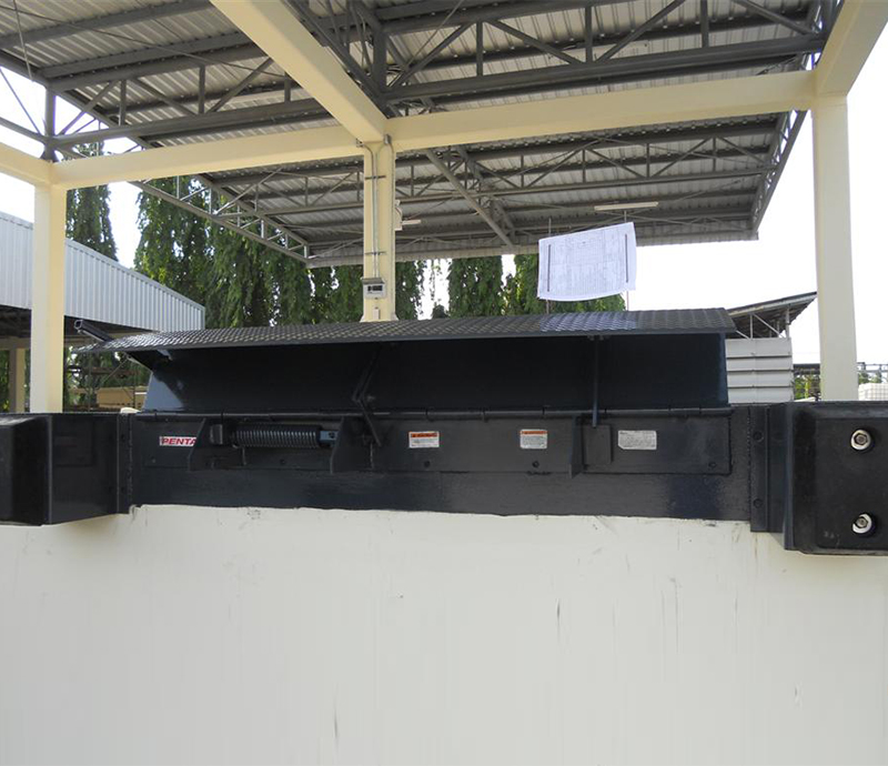 สะพานปรับระดับโหลดสินค้าขนาดเล็ก