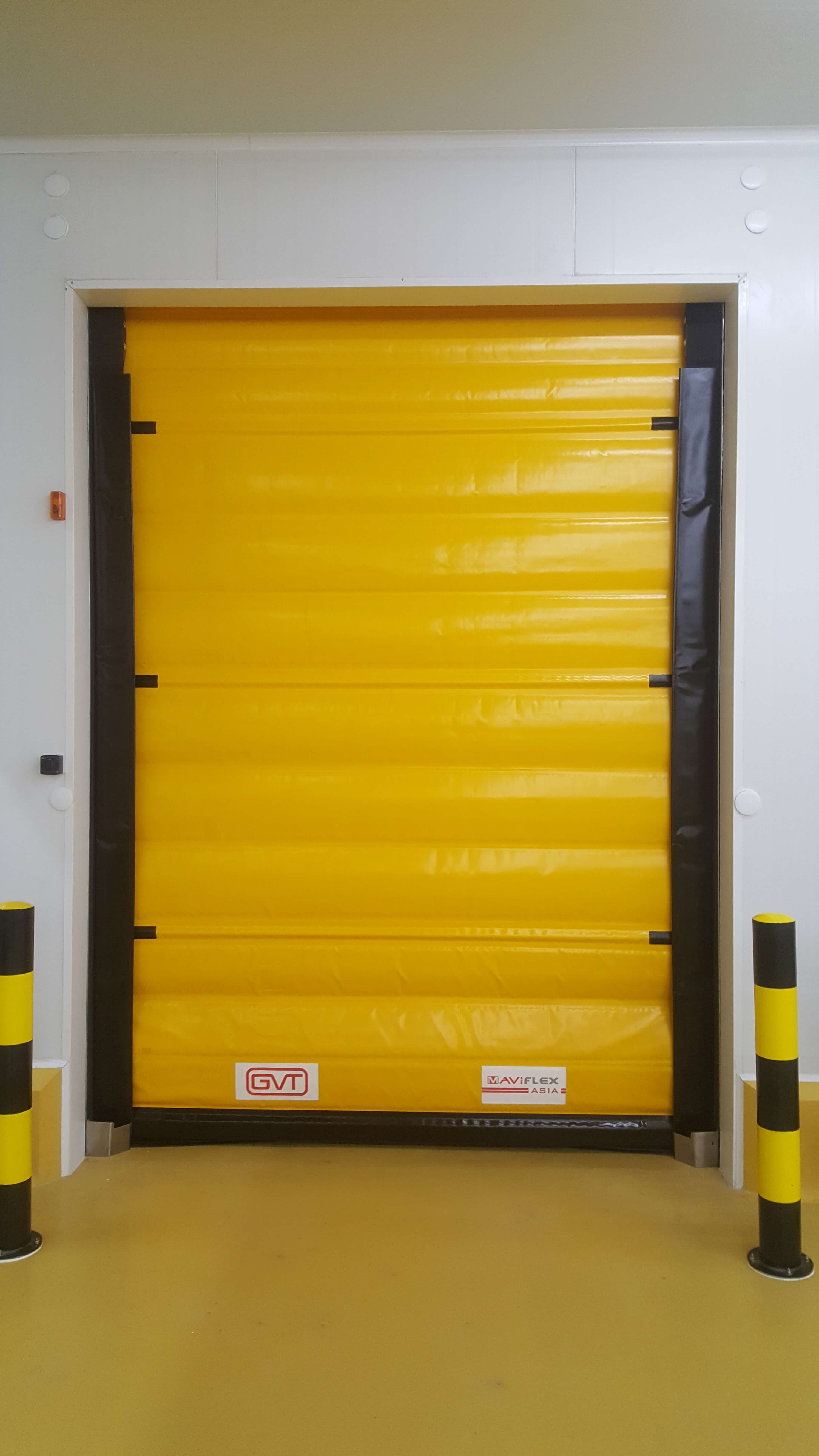 ประตูม้วนอัตโนมัติความเร็วสูง ประตูห้องเย็น