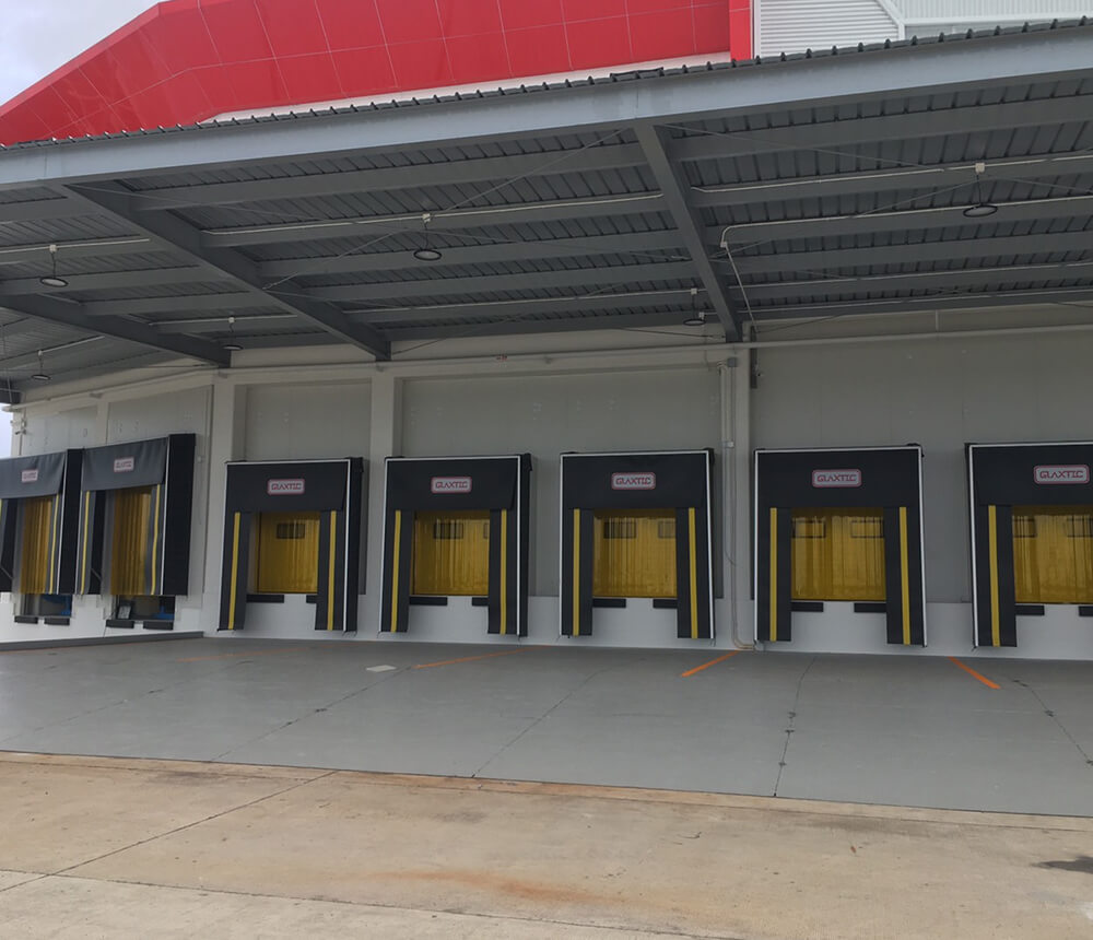 ติดตั้งระบบลานโหลดสินค้าแบบครบวงจร - โรงงาน Food retail จ.สมุทรปราการ